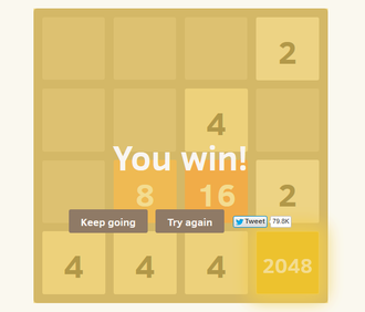 2048 - Math Game